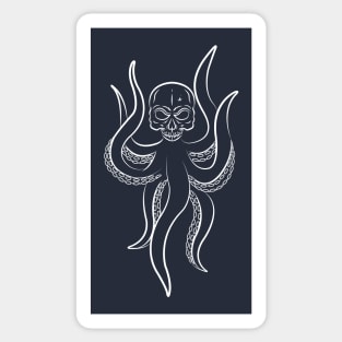 skull octopus Sticker